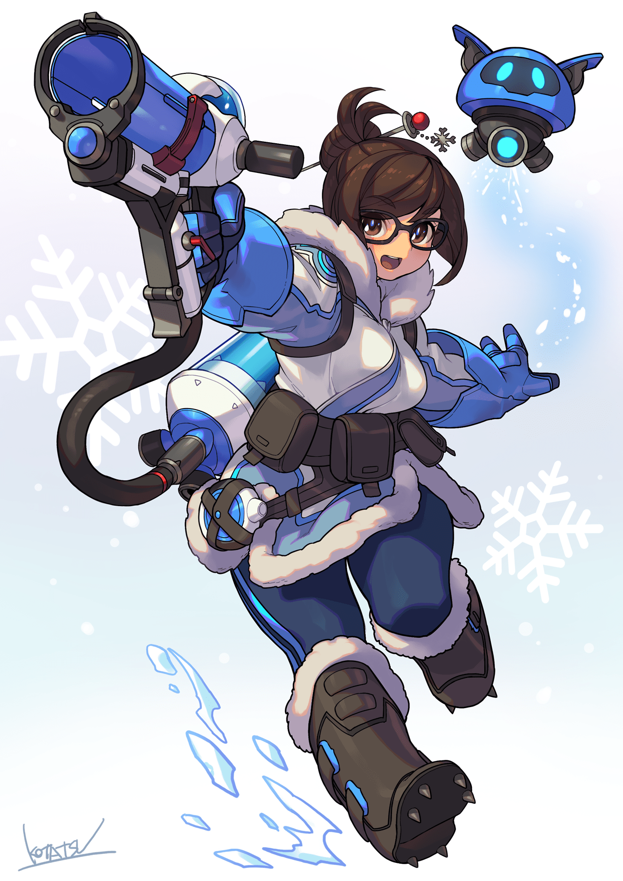 1240x1753 Mei (Overwatch) Anime Image Board