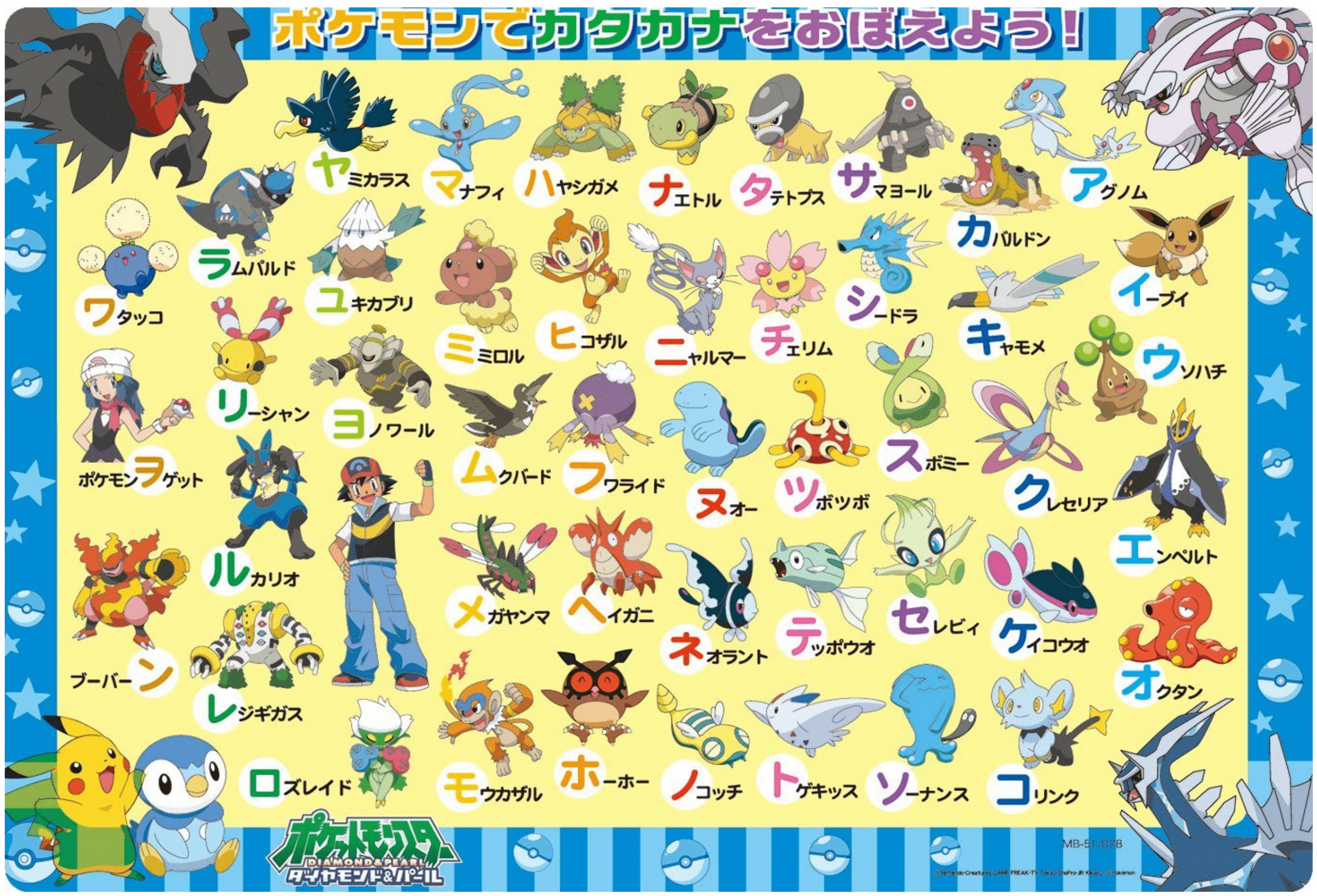 2499x1700 Downloadable Katakana Charts
