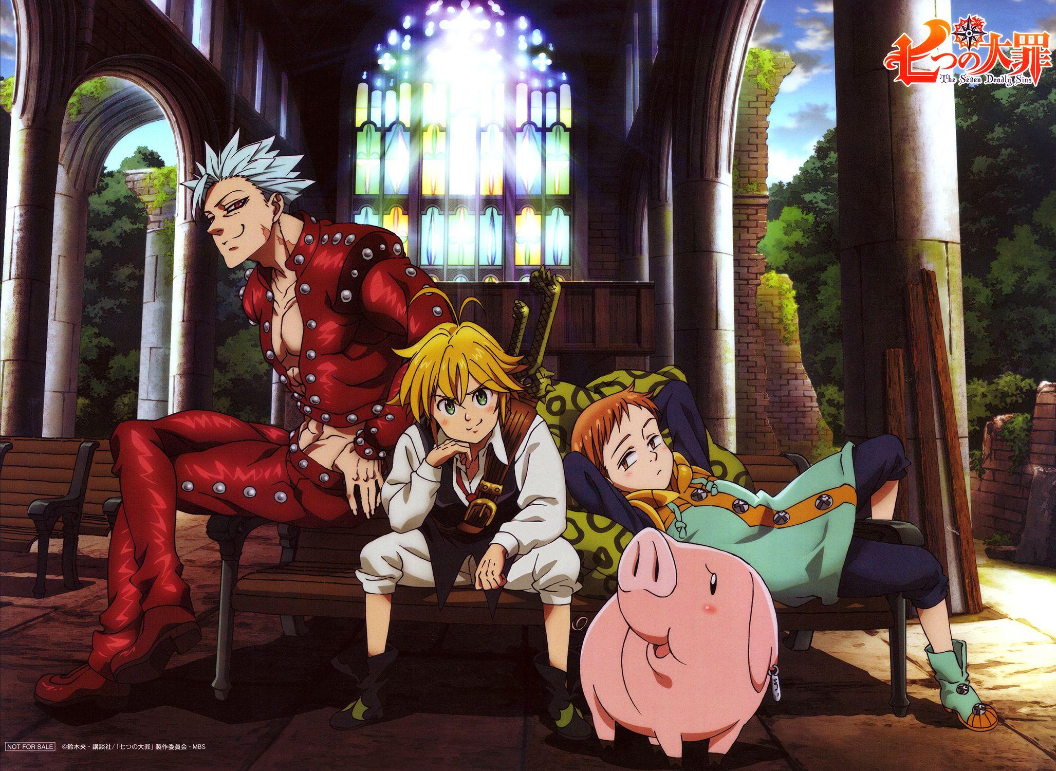 2055x1500 Characters from Seven Deadly Sins Anime Wallpaper for Desktop