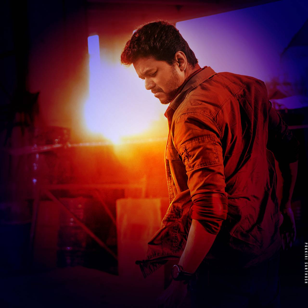 1280x1280 Vijay wallpaper
