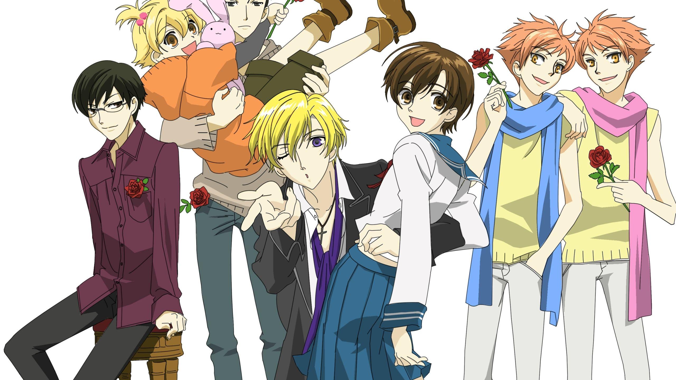 Хосты оранской школы. Ouran High School персонажи. Ouran Koukou host Club. Клуб свиданий старшей школы Оран сериал кадры. Аниме: Ouran High School host Club 2006.