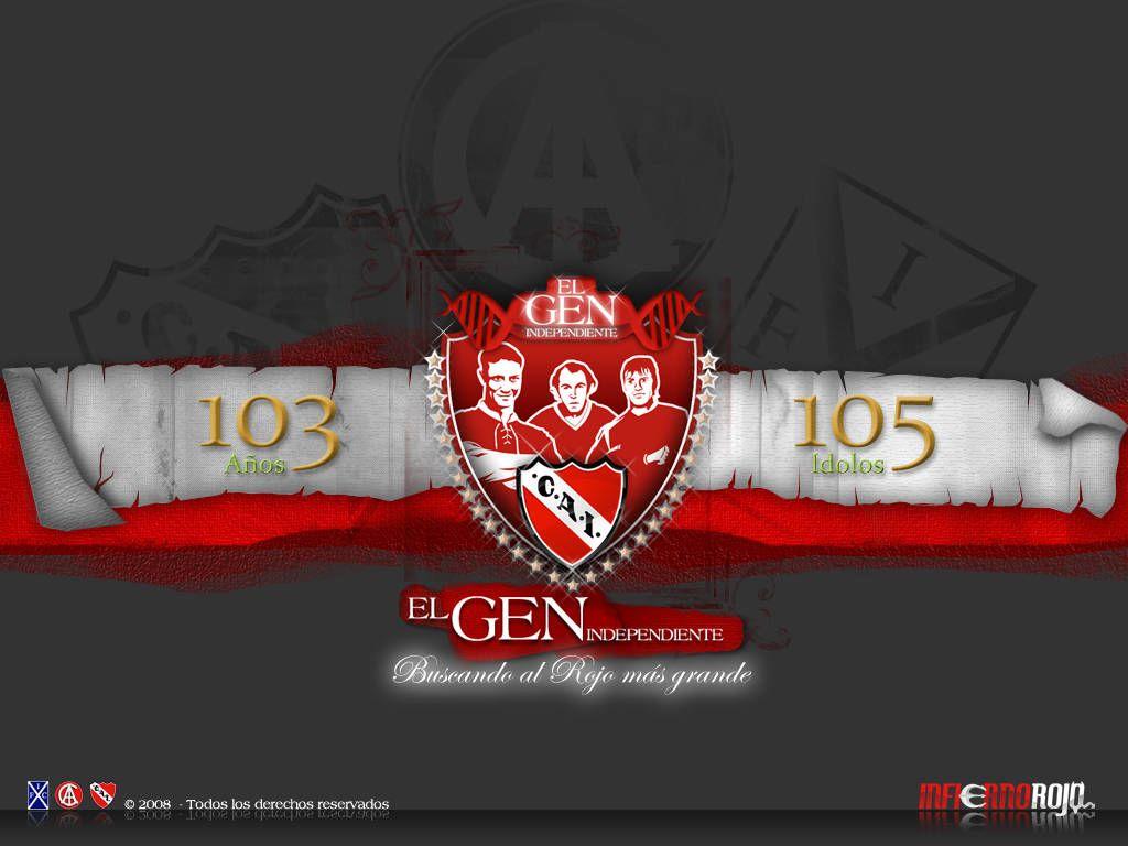 1024x768 Independiente Football Wallpaper