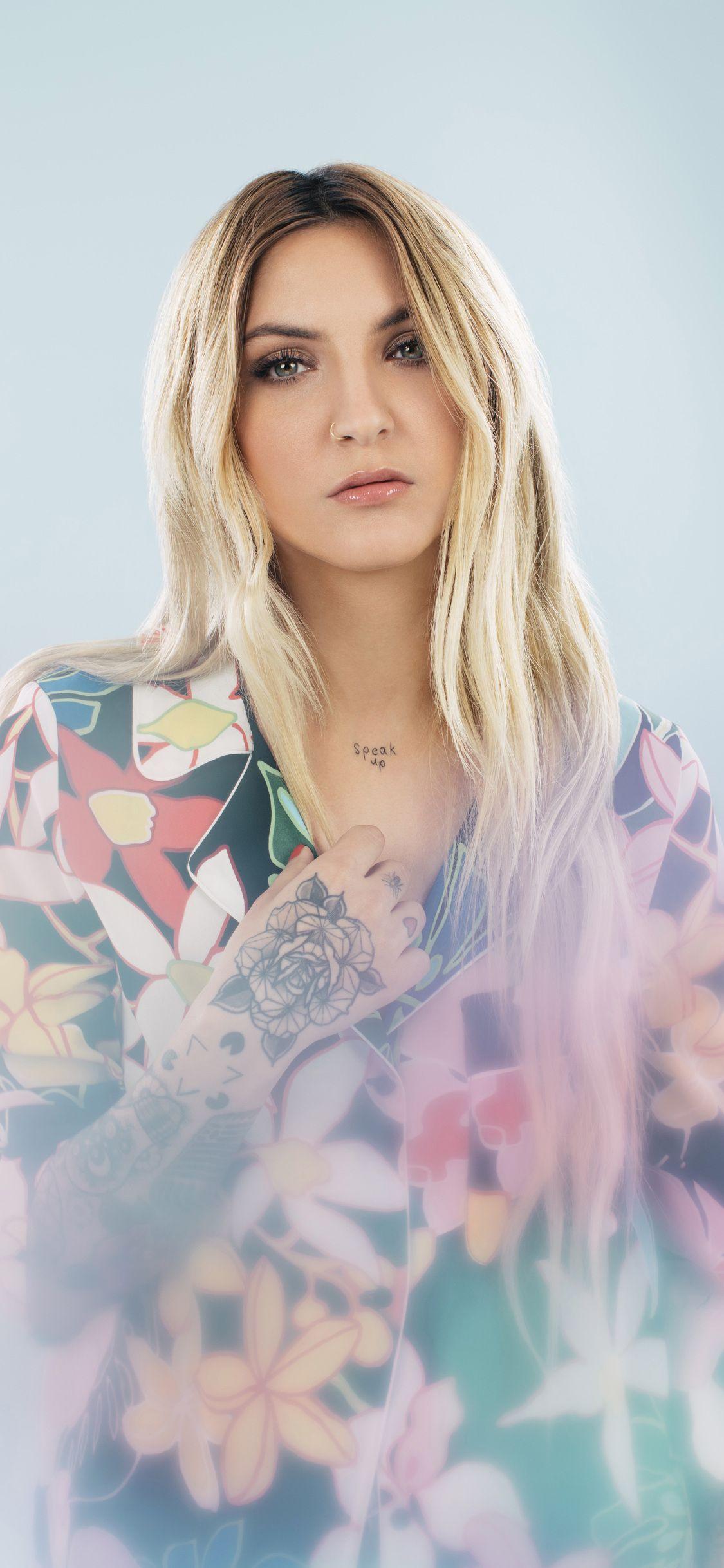 1125x2436 Julia Michaels 2018 iPhone XS, iPhone iPhone X HD 4k