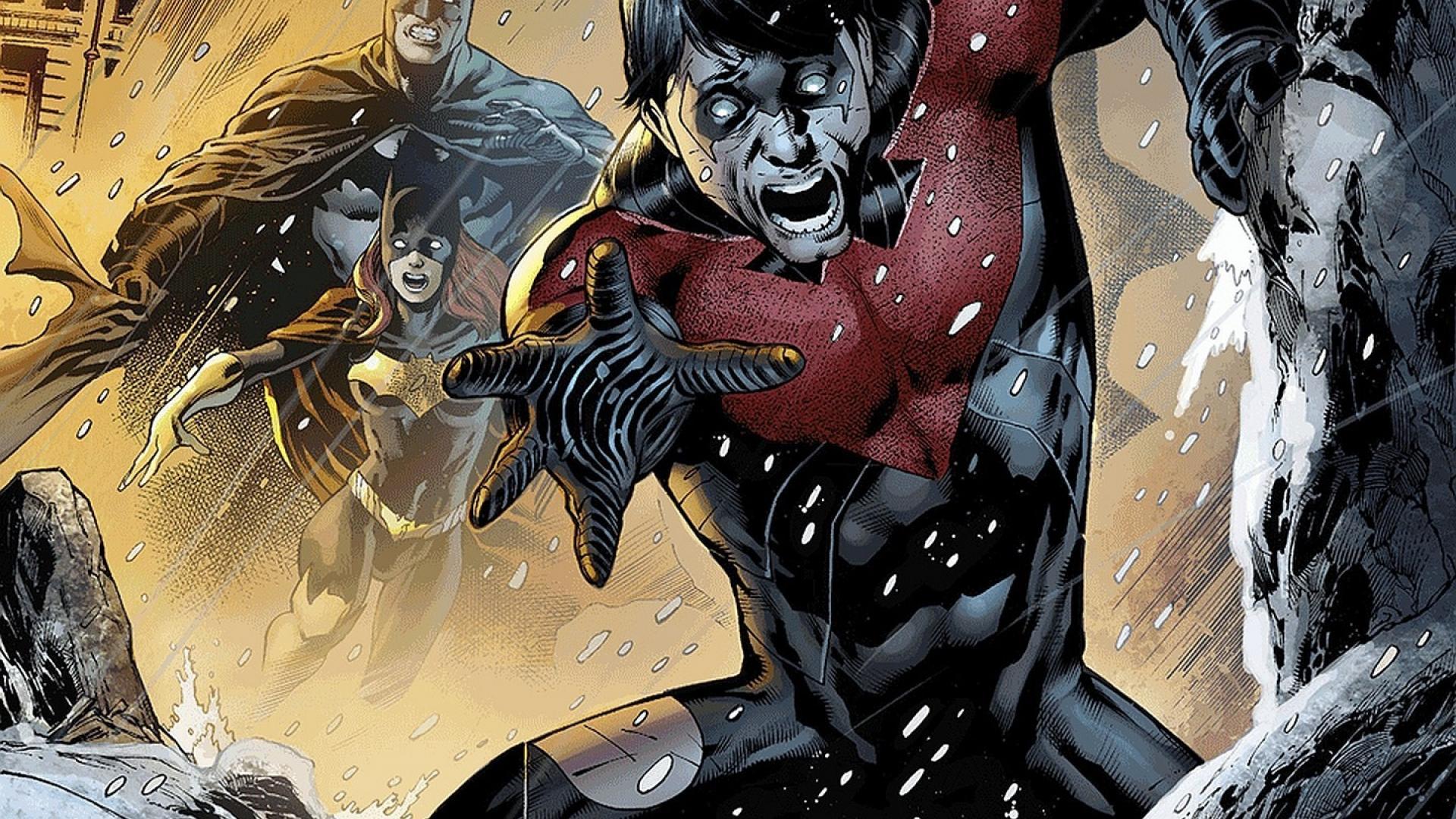 1920x1080 Batman dc comics batgirl nightwing wallpaper