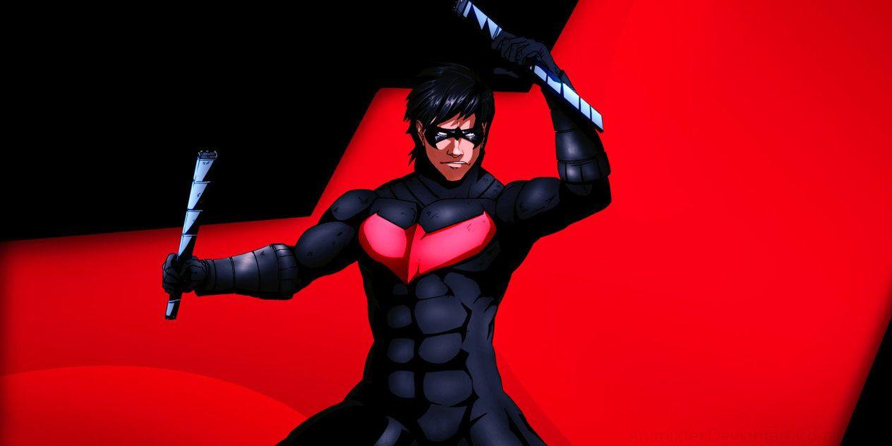 1264x632 Nightwing Wallpaper