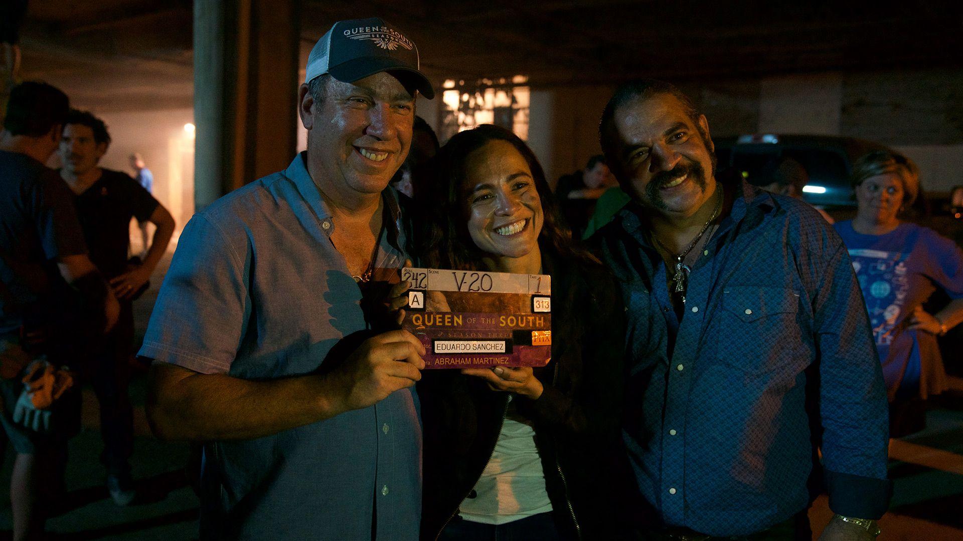 1920x1080 Behind The Scenes Photo From Queen Of The South Season 3. Photo