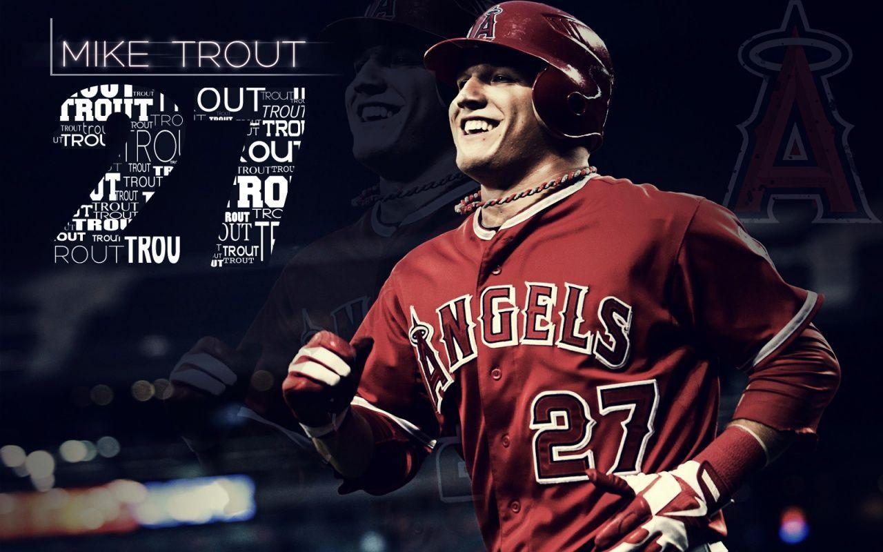 1280x800 mike trout. Mike Trout wallpaper. Mike trout, Trout, Best