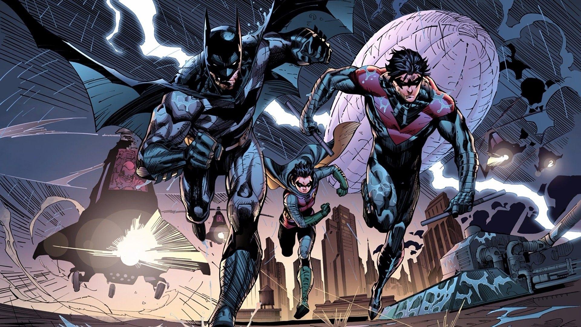 1920x1080 Nightwing Wallpaper