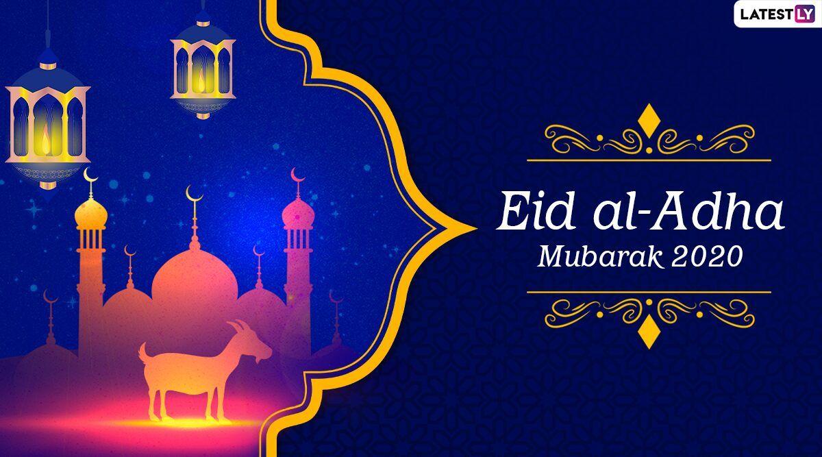 1200x667 Eid Al Adha HD 2020 Image And Bakra Eid Mubarak Wallpaper For Free Download Online: Wish Happy Eid Ul Adha With WhatsApp Stickers, GIF Greetings, Facebook Messages And SMS On Bakrid