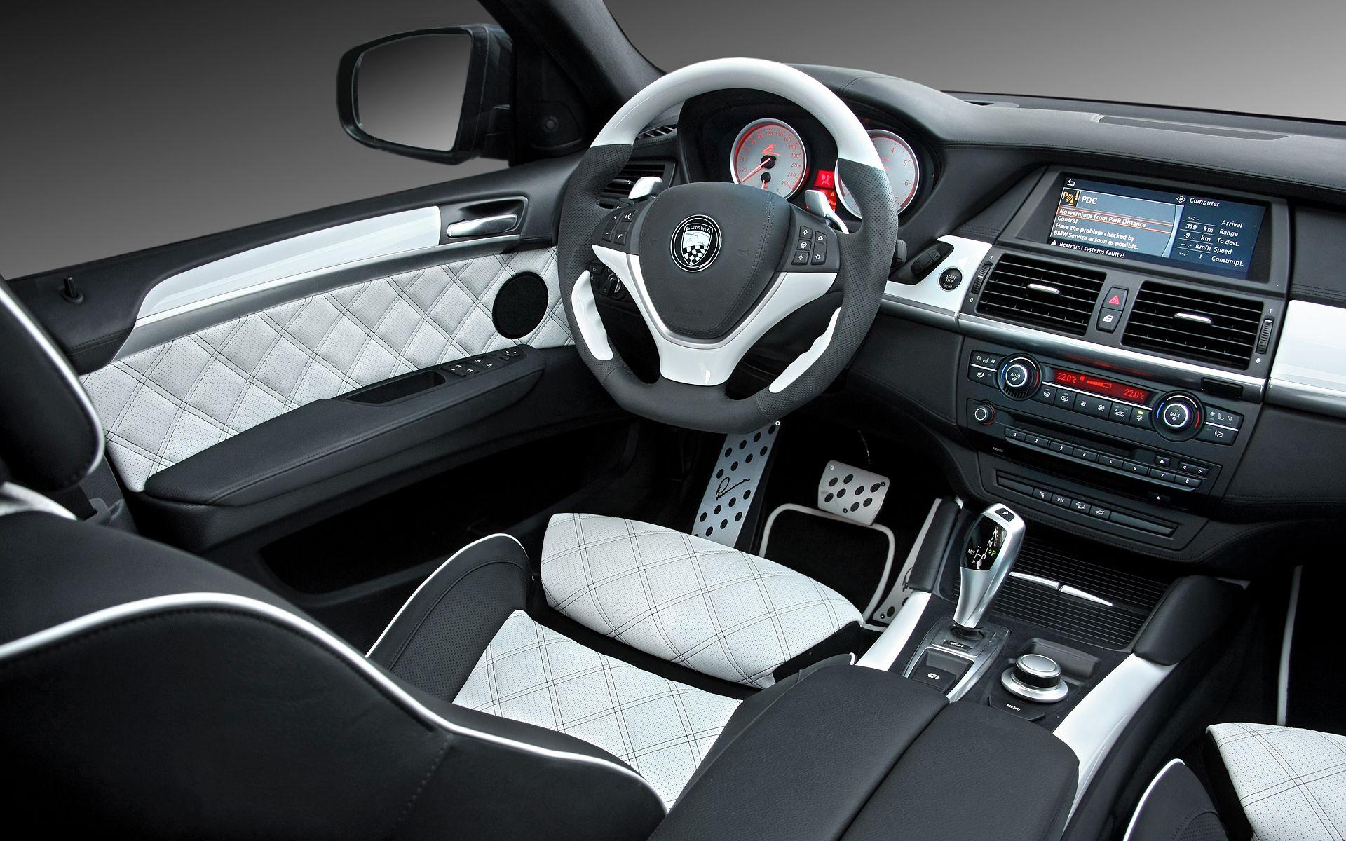 1920x1200 BMW x6 Interior Wallpaper