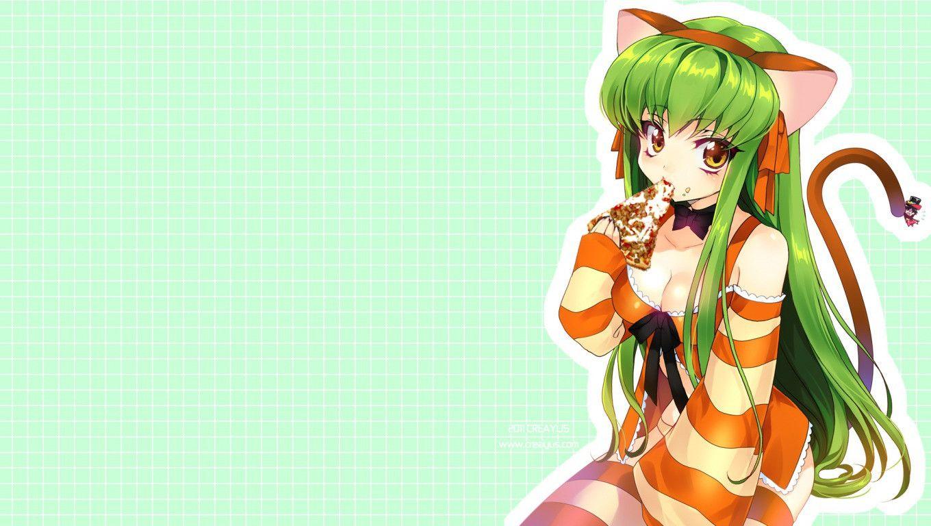 1360x768 My current wallpaper of CC from Code Geass (V2)