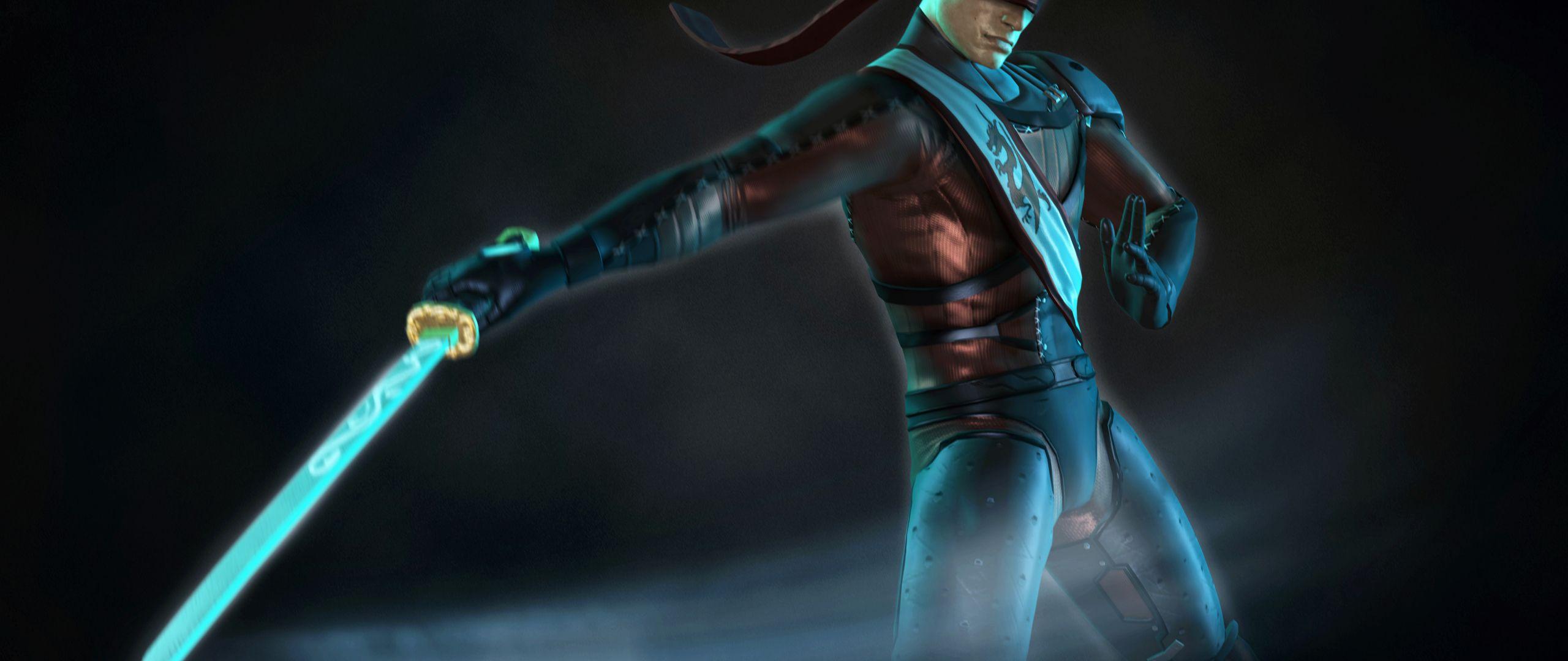 2560x1080 Download 2560x1440 Wallpaper Kenshi Katana Of Mortal Kombat