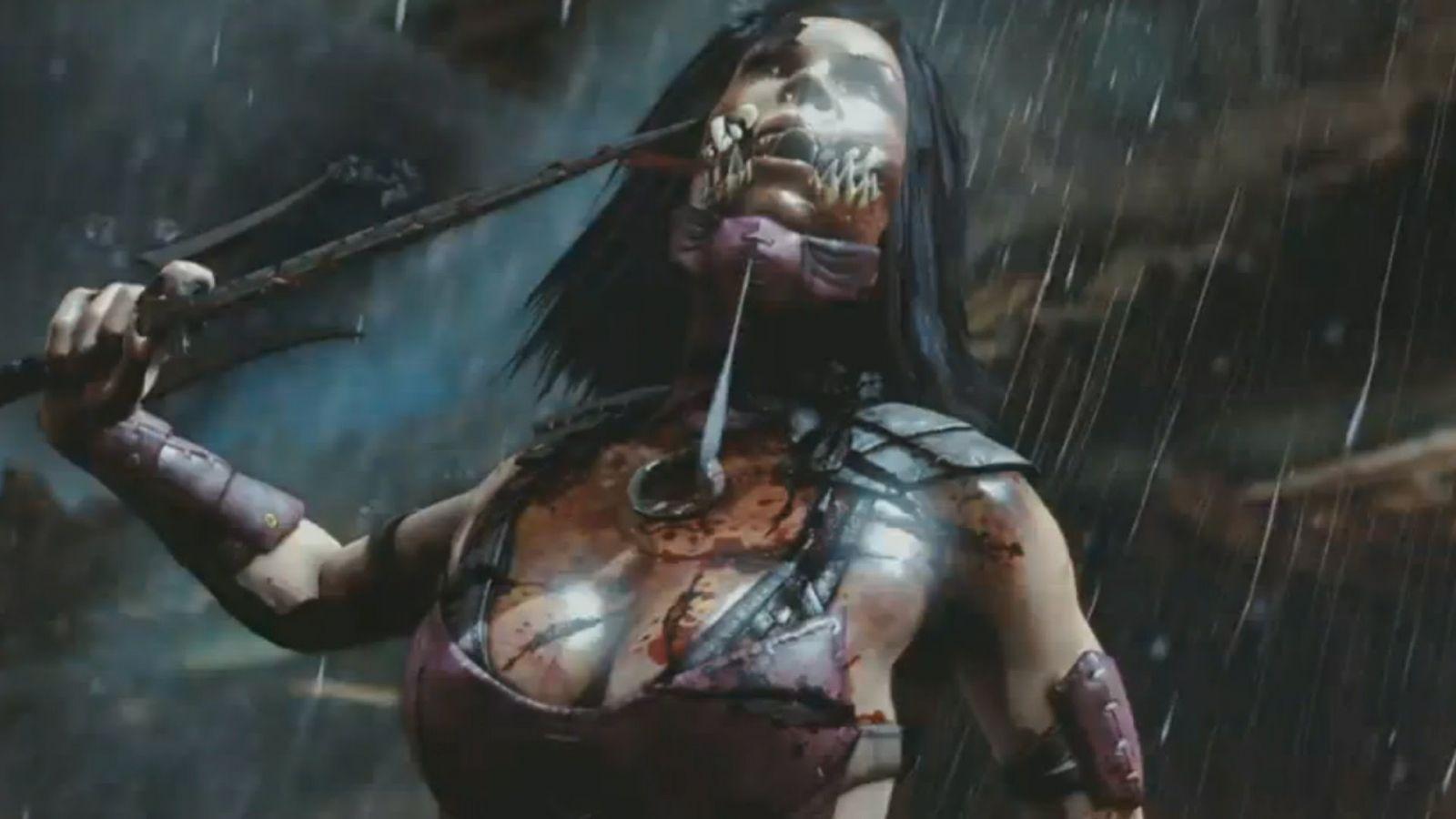1600x900 Free download Mortal Kombat X Kenshi vs Mileena Brutality Gameplay