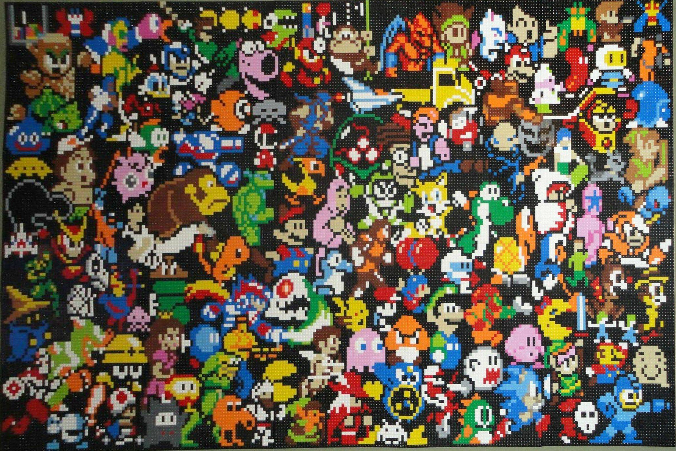 2360x1574 Classic Video Game Wallpaper (2360x1574)