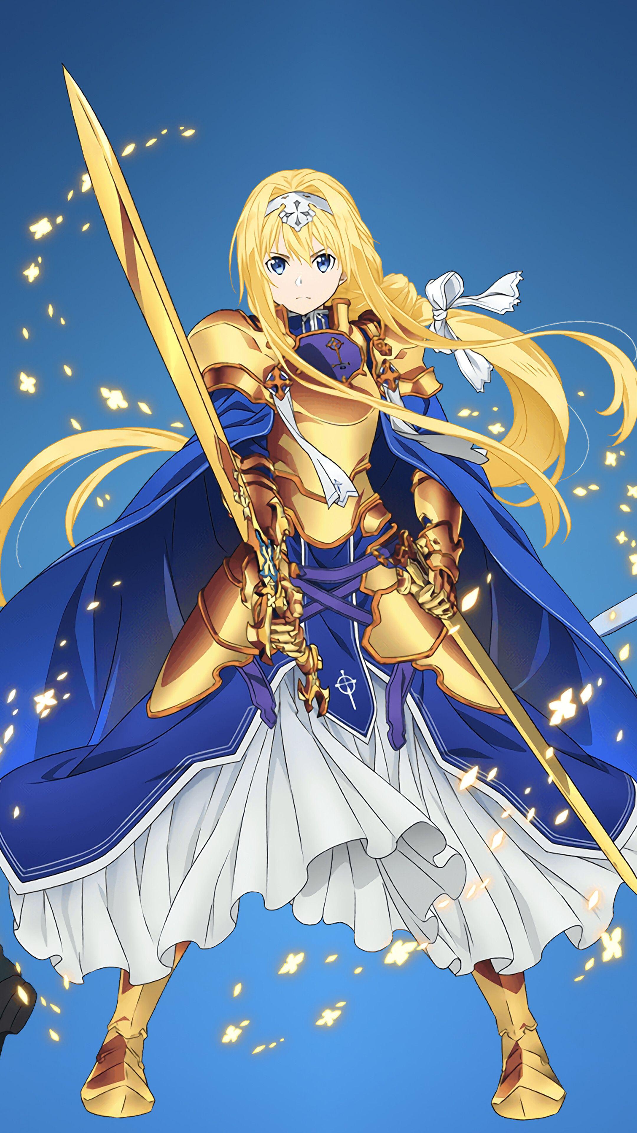 2160x3840 Alice, Kirito, Eugeo, Sword Art Online Alicization, 4K iPhone 6s, 6 HD Wallpaper, Image, Background, Photo and Picture. Mocah.org HD Wallpaper