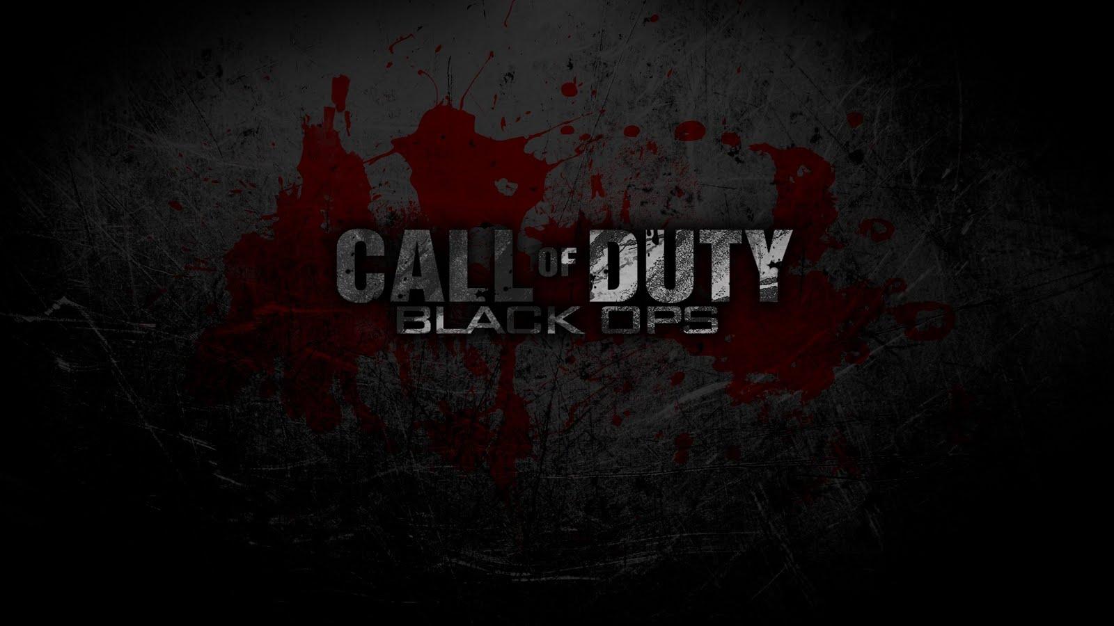 1600x900 Call of Duty Black Ops HD Logo Wallpaper Download HD Video Game