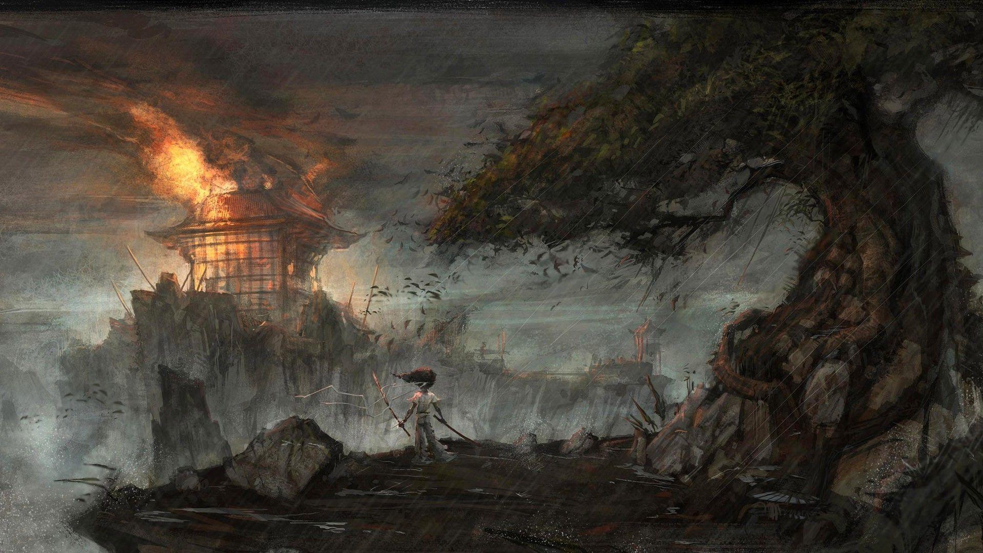 1920x1080 Afro Samurai Wallpaper