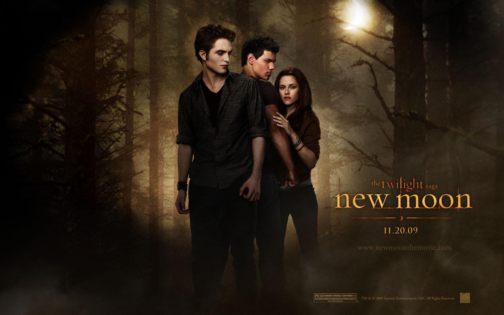 1680x1050 Bella, Edward and Jacob Desktop Wallpaper