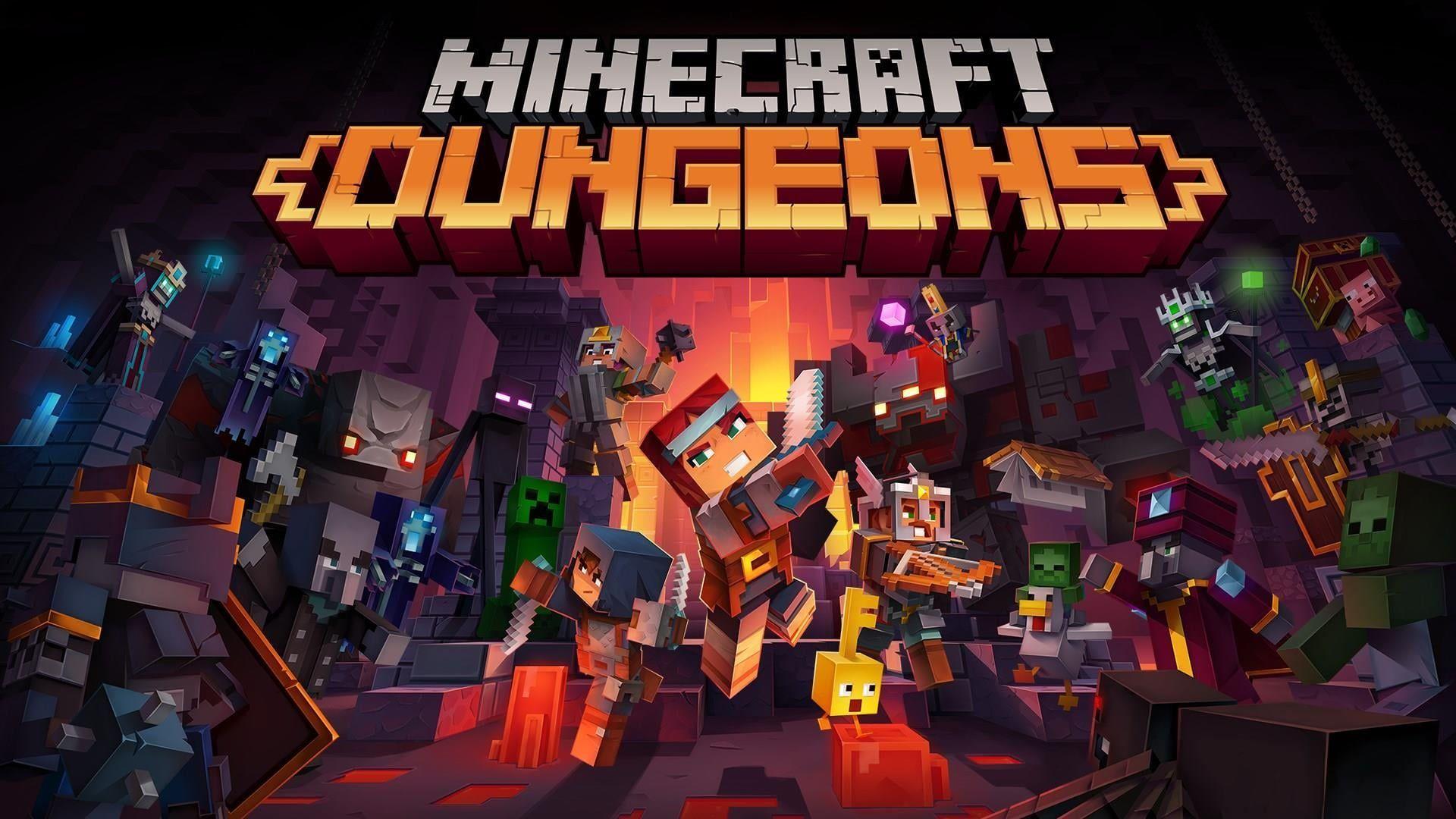 Minecraft Dungeons Wallpapers Top Free Minecraft Dungeons Backgrounds Wallpaperaccess