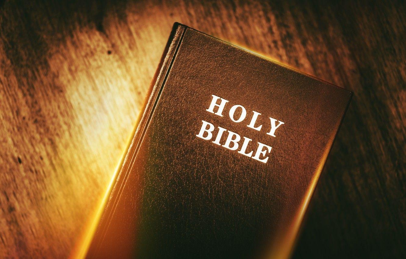 1332x850 Wallpaper book, lighting, Bible, light effect image for desktop, section разное