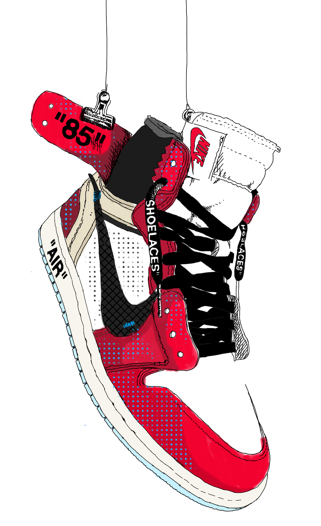 1038x1700 Nike Jordan 1 Tối cao