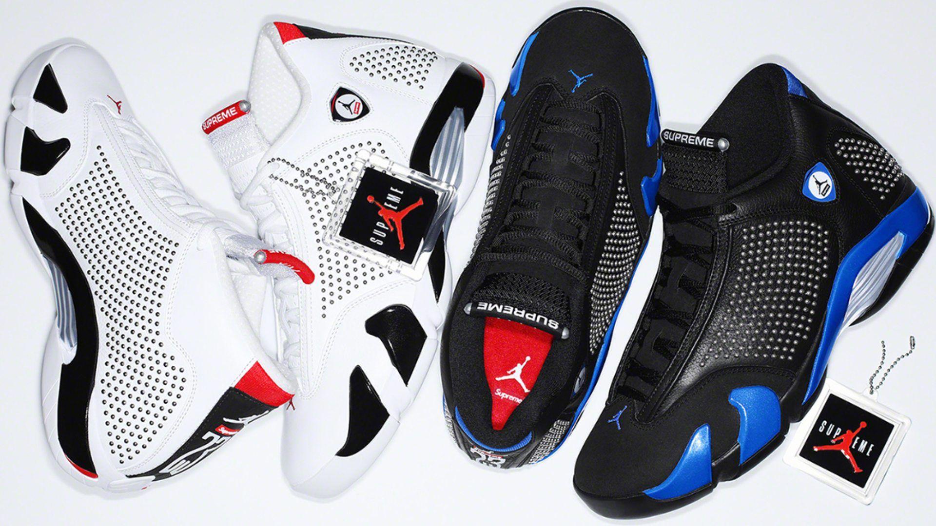 1920x1080 Supreme & Air Jordan 14 Collaboration
