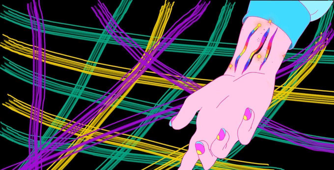 1360x694 Wallpaper I made from Bee and Puppycat, a show made