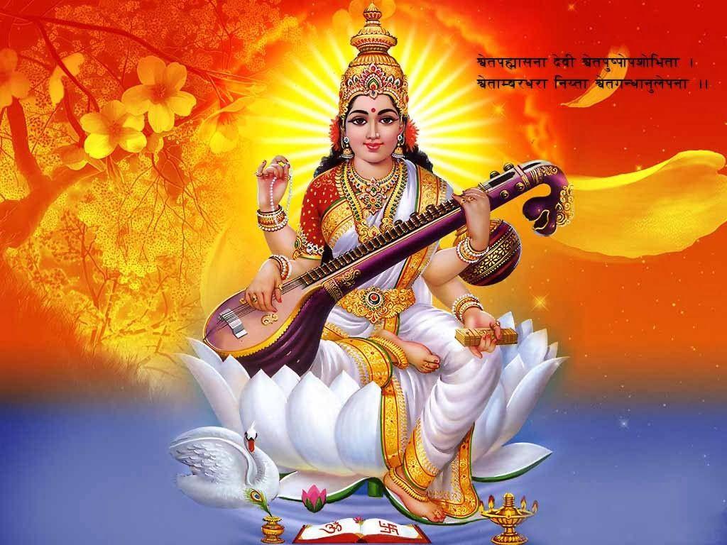 1024x768 Saraswati Wallpaper. Saraswati Wallpaper