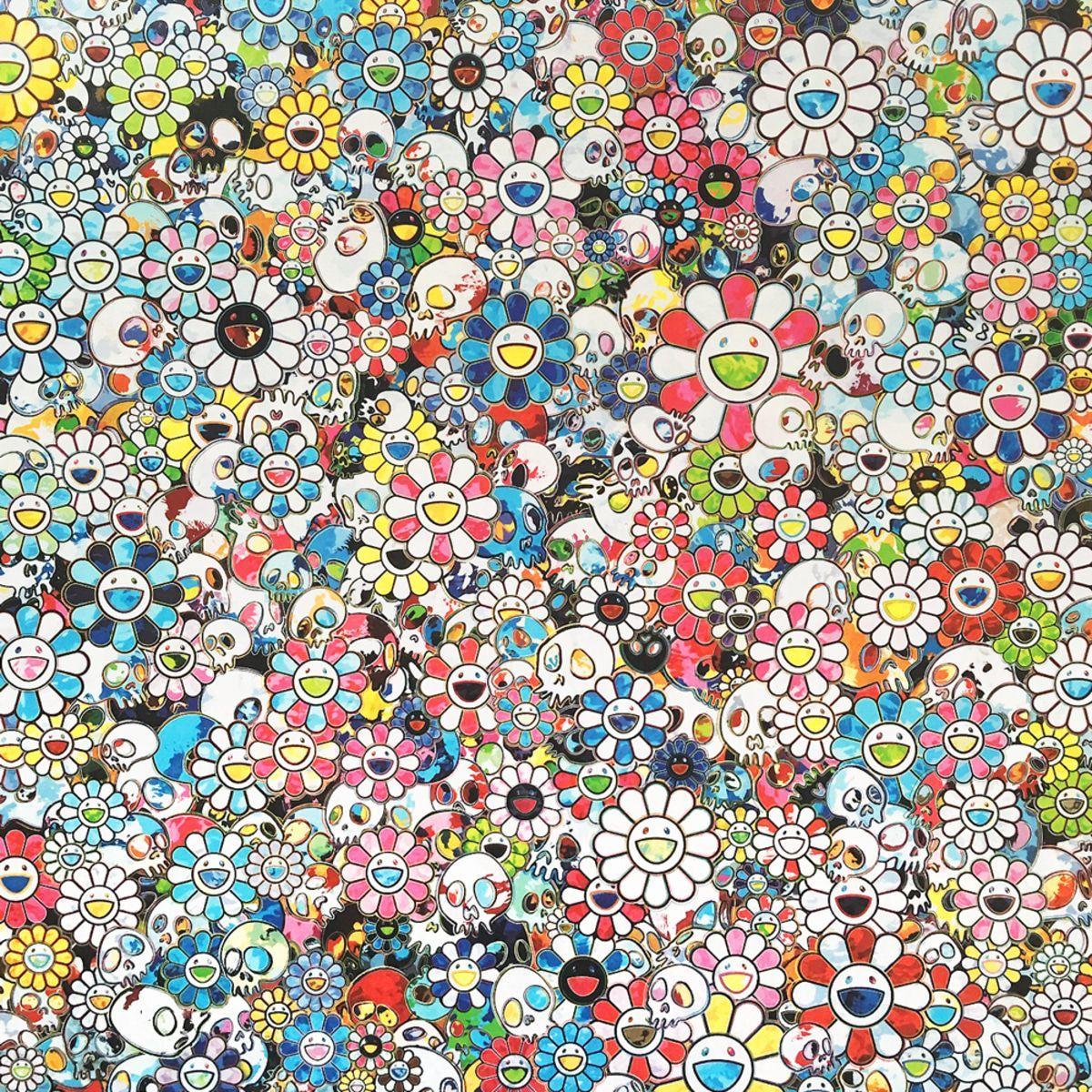 Superflat. Такаши Мураками. Такаси Мураками Flower. Такаши Мураками Радужный цветок. Такаши Мураками принты.