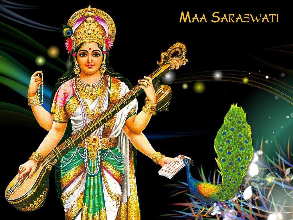 1024x768 Saraswati Puja Picture, Image, Photo