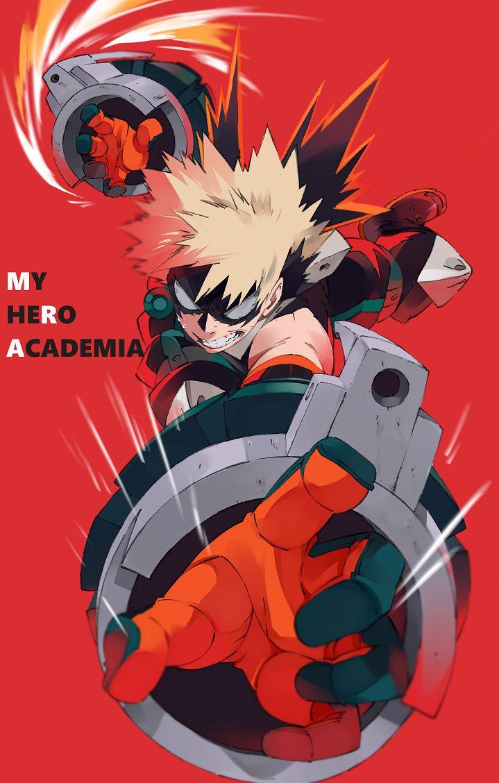 719x1128 Bakugou Katsuki no Hero Academia Wallpaper