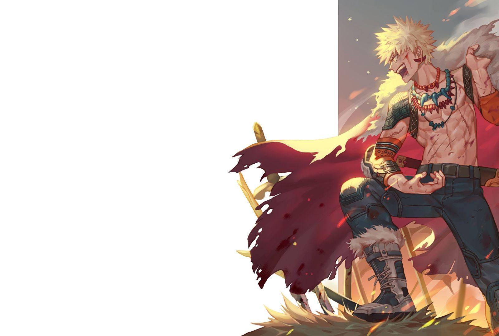 1600x1080 Desktop Wallpaper Happy Katsuki Bakugou, Boku No Hero Academia, Anime, Anime Boy, HD Image, Picture, Background, U Wg 6