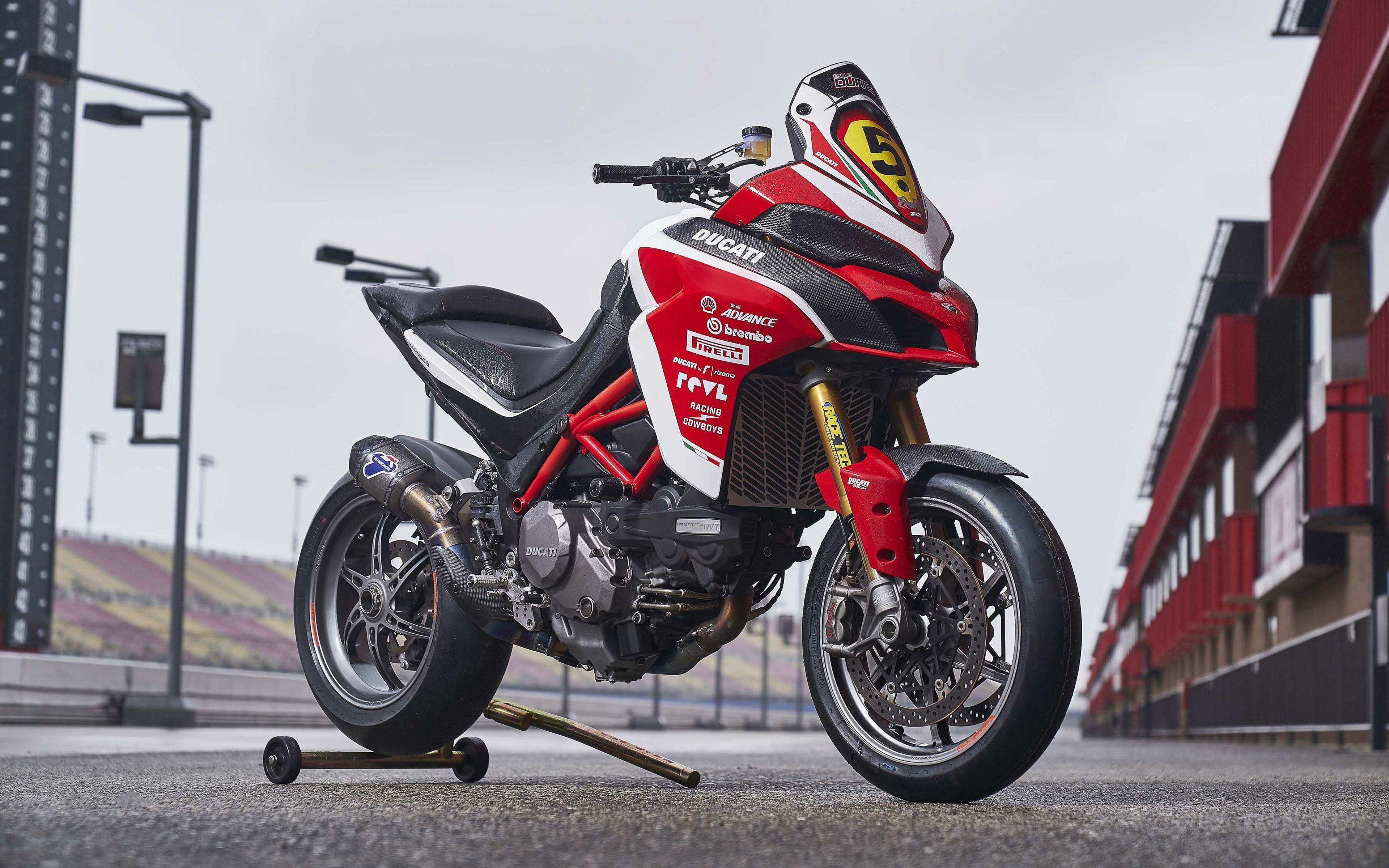 3840x2400 Ducati Multistrada 1260 Pikes Peak 2018 4K Wallpaper. HD