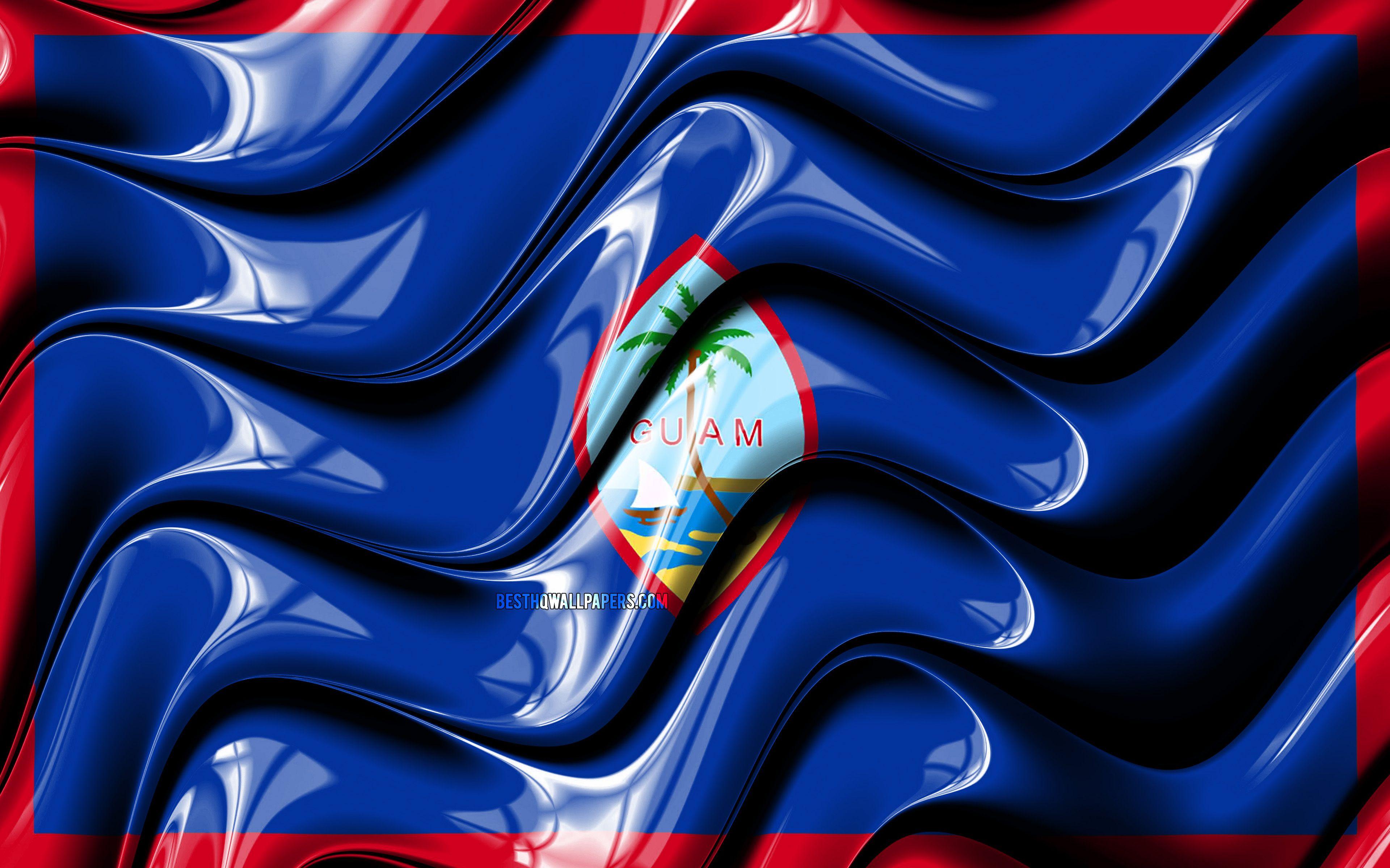 Guam Flag Wallpaper