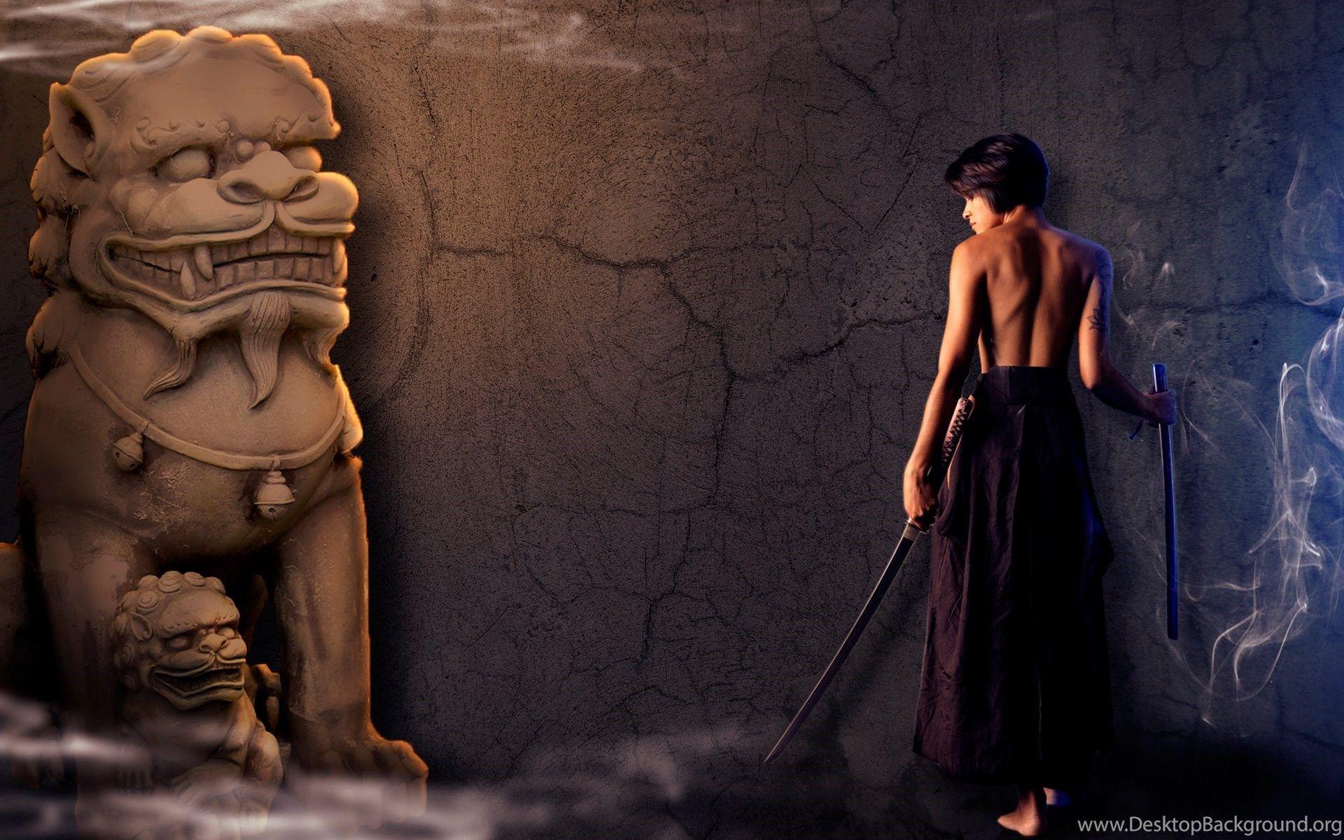 1920x1200 Free Wallpaper Traditional Ninja Girl 1920x1200 Wallpaper Desktop