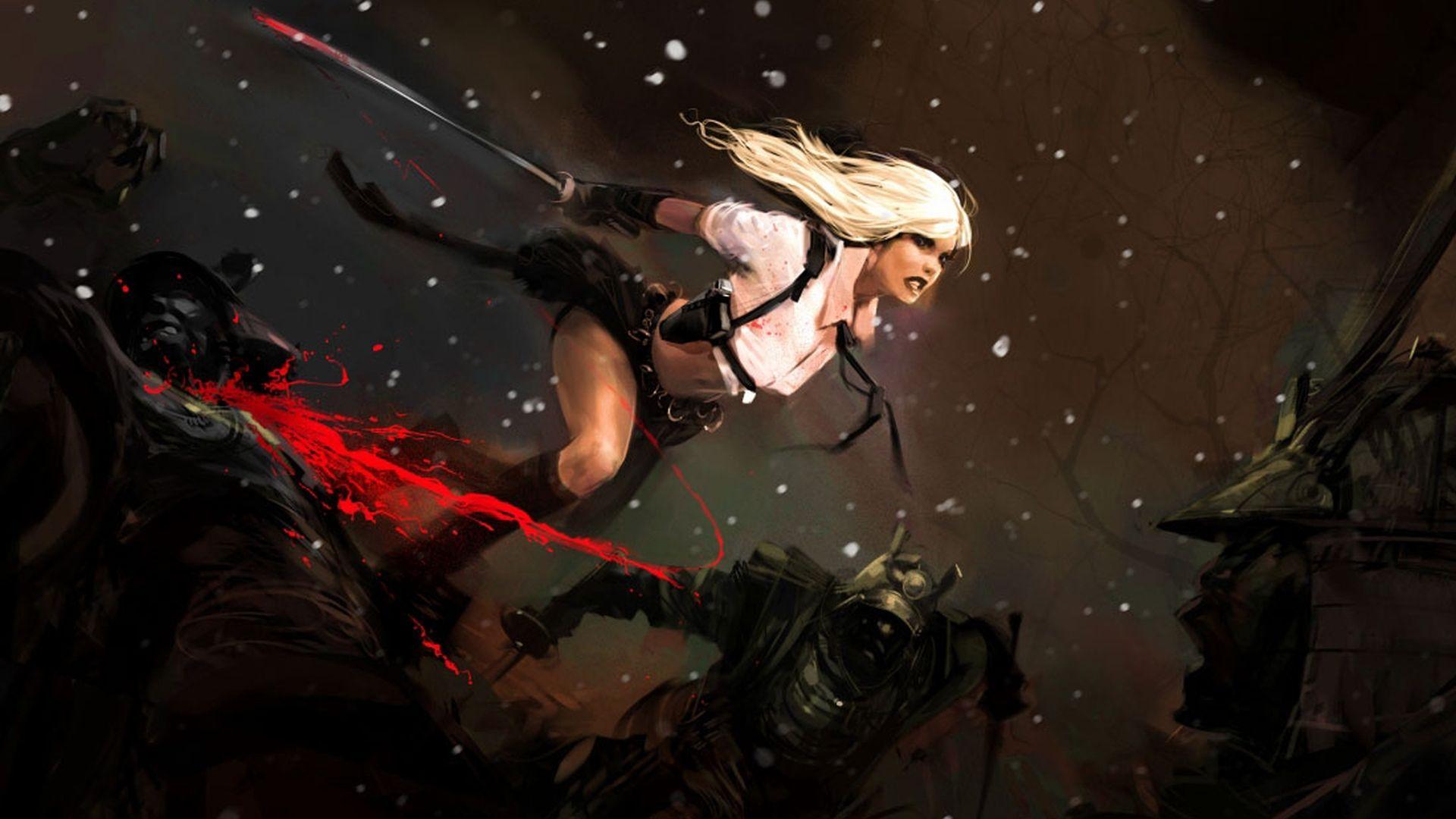 1920x1080 Samurai Wallpaper