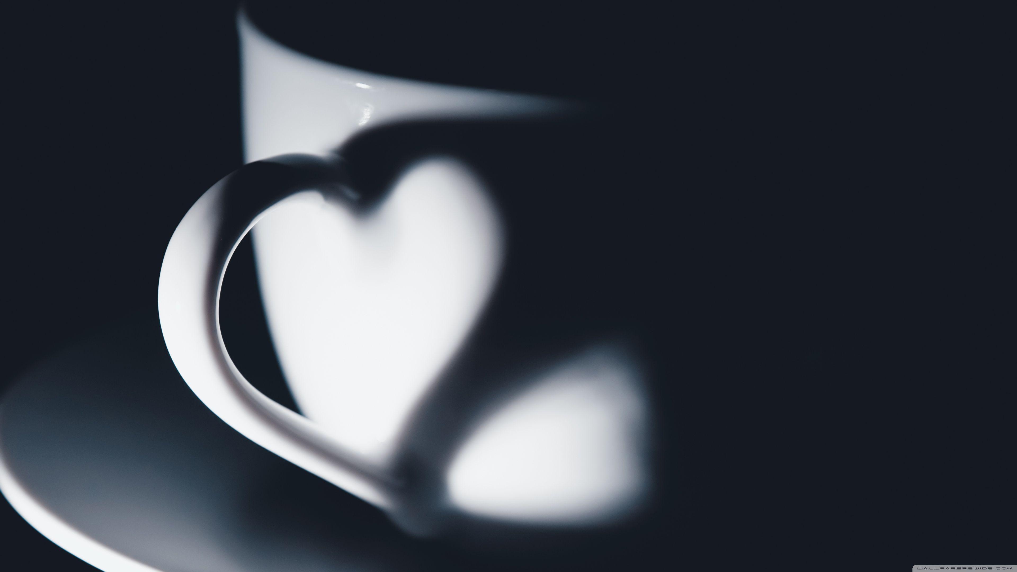 3840x2160 heart: ultra HD black heart HD wallpaper