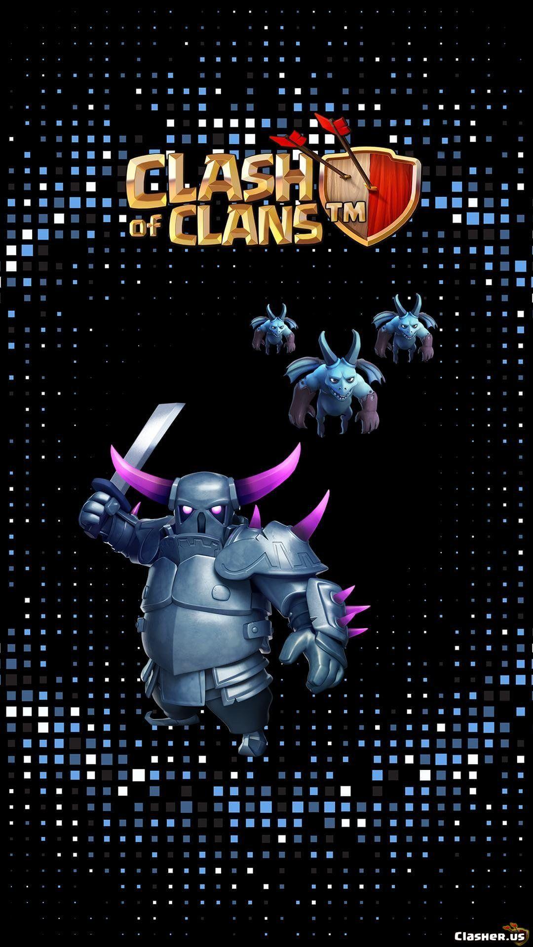 1080x1920 PEKKA of Clans Wallpaper