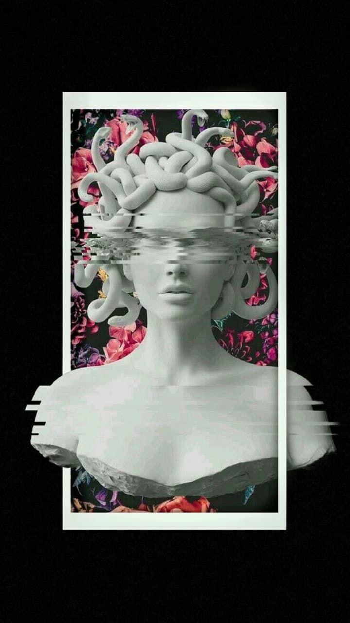720x1280 meduza dj de parede de arte