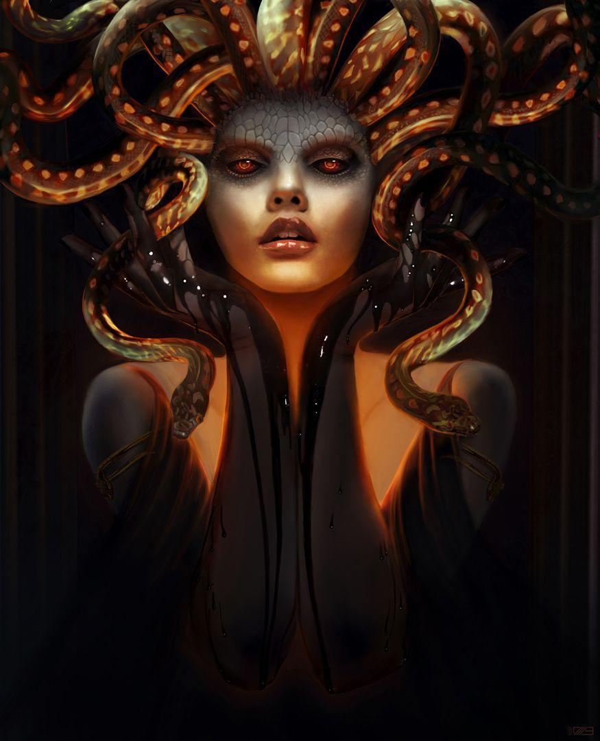 875x1081 Medusa Wallpaper