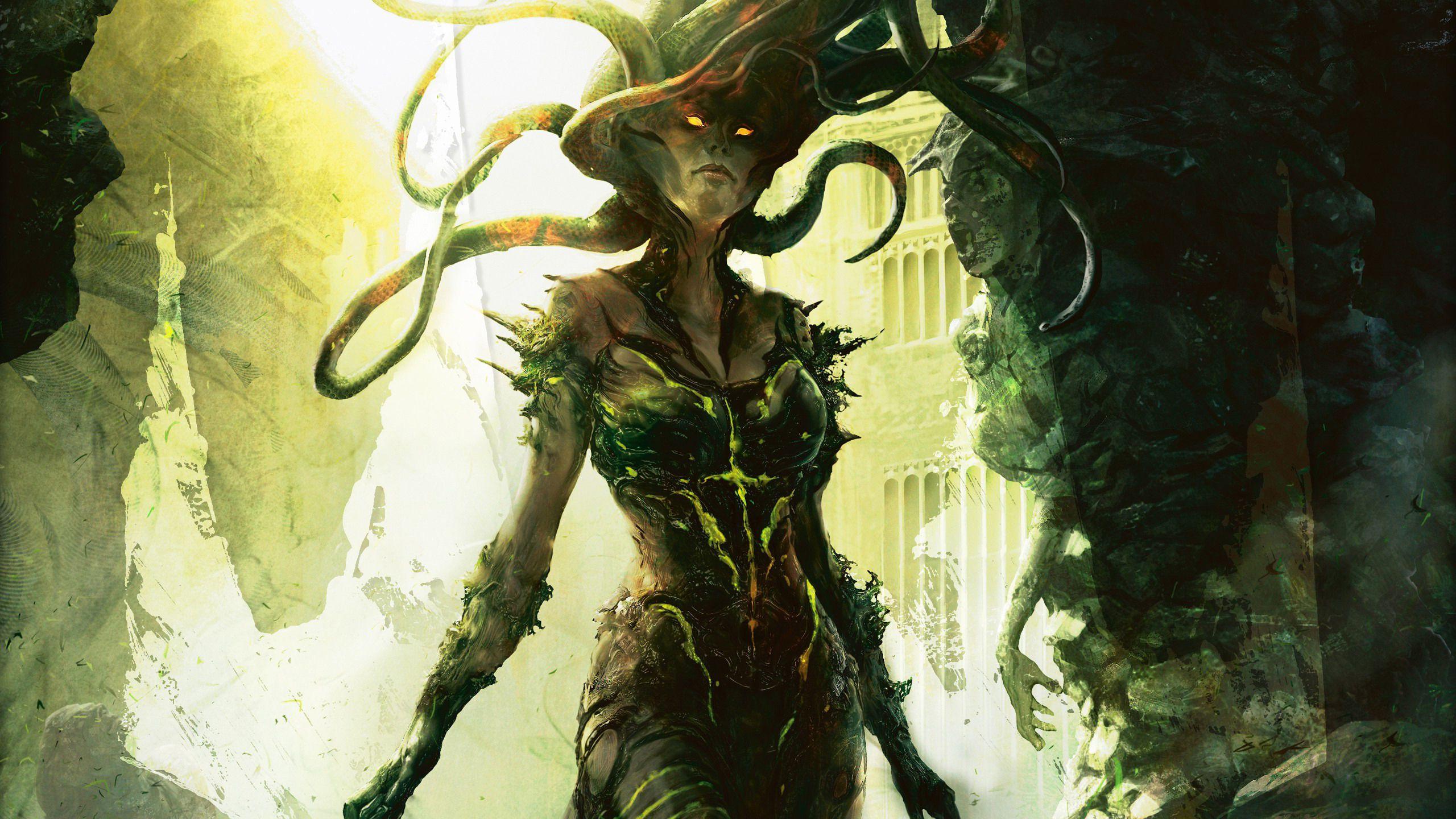2560x1440 Medusa HD Wallpaper and Background Image