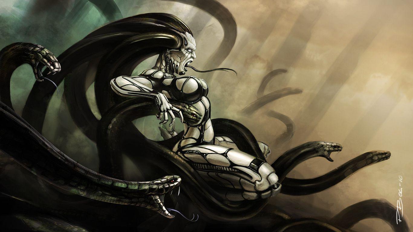 1366x768 HD Medusa Wallpaper and Photo. View HQ Definition Wallpaper