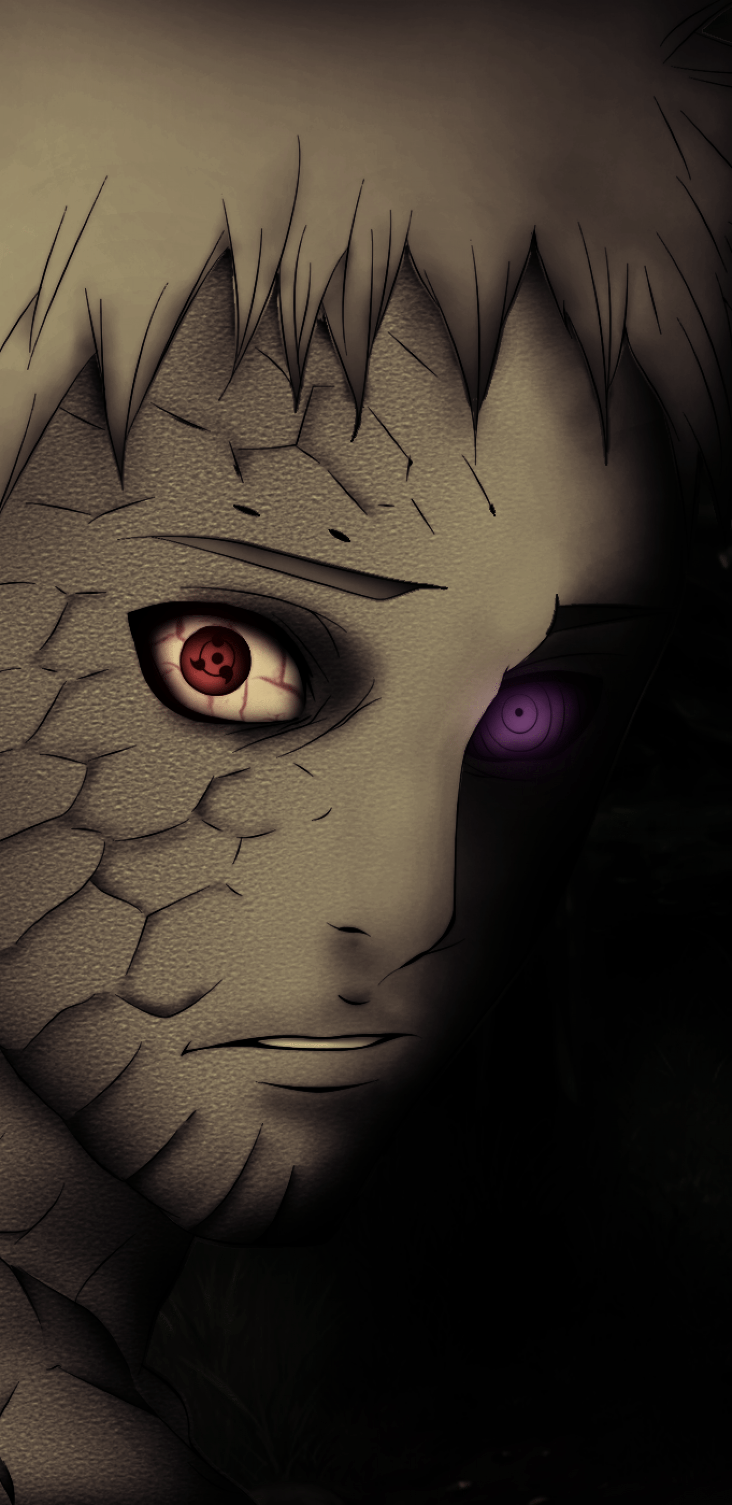 1440x2960 Download 1440x2960 Naruto, Uchiha Obito, Rinnegan, Sharingan
