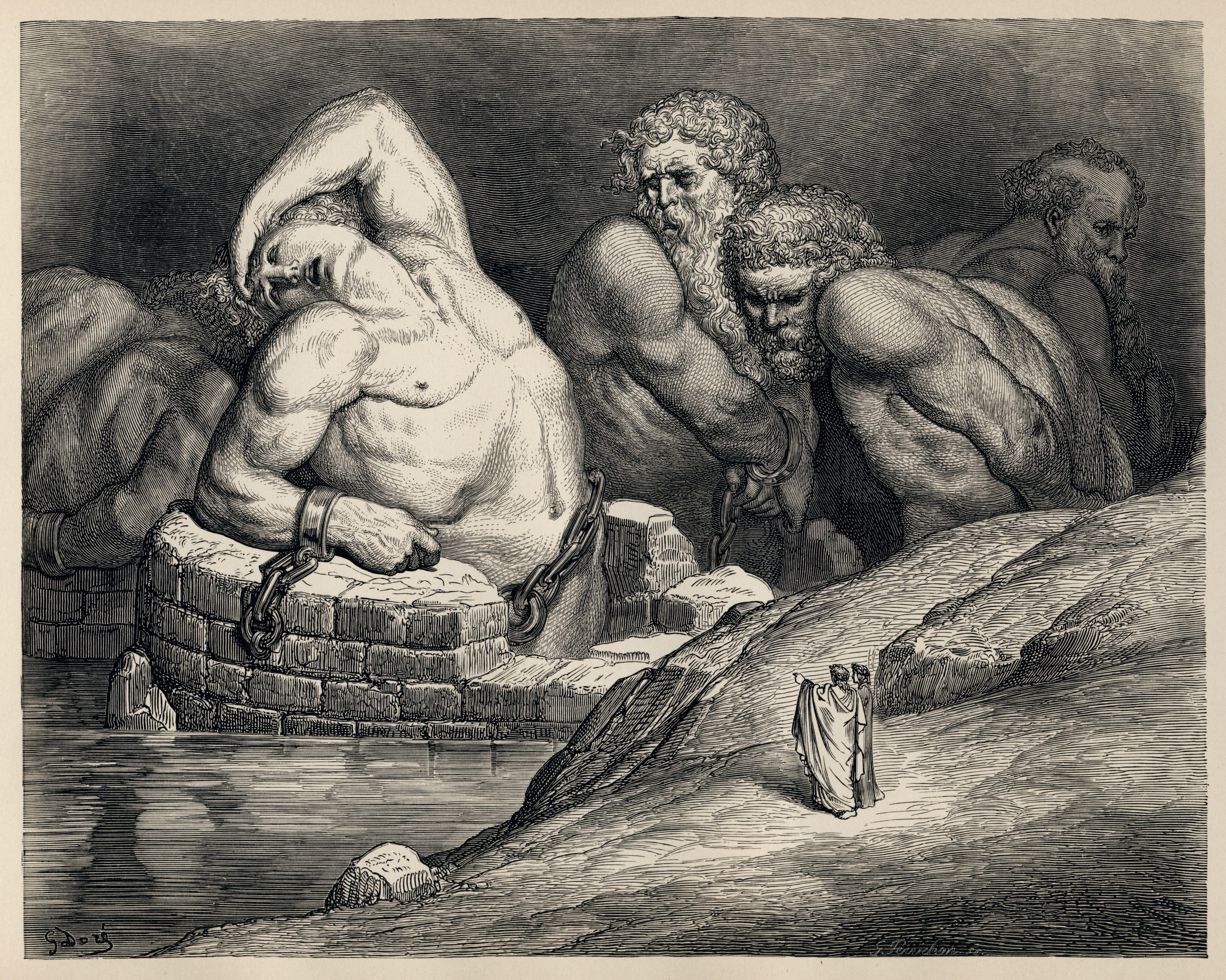 5881x4702 Gustave Doré Alighieri 65 Canto