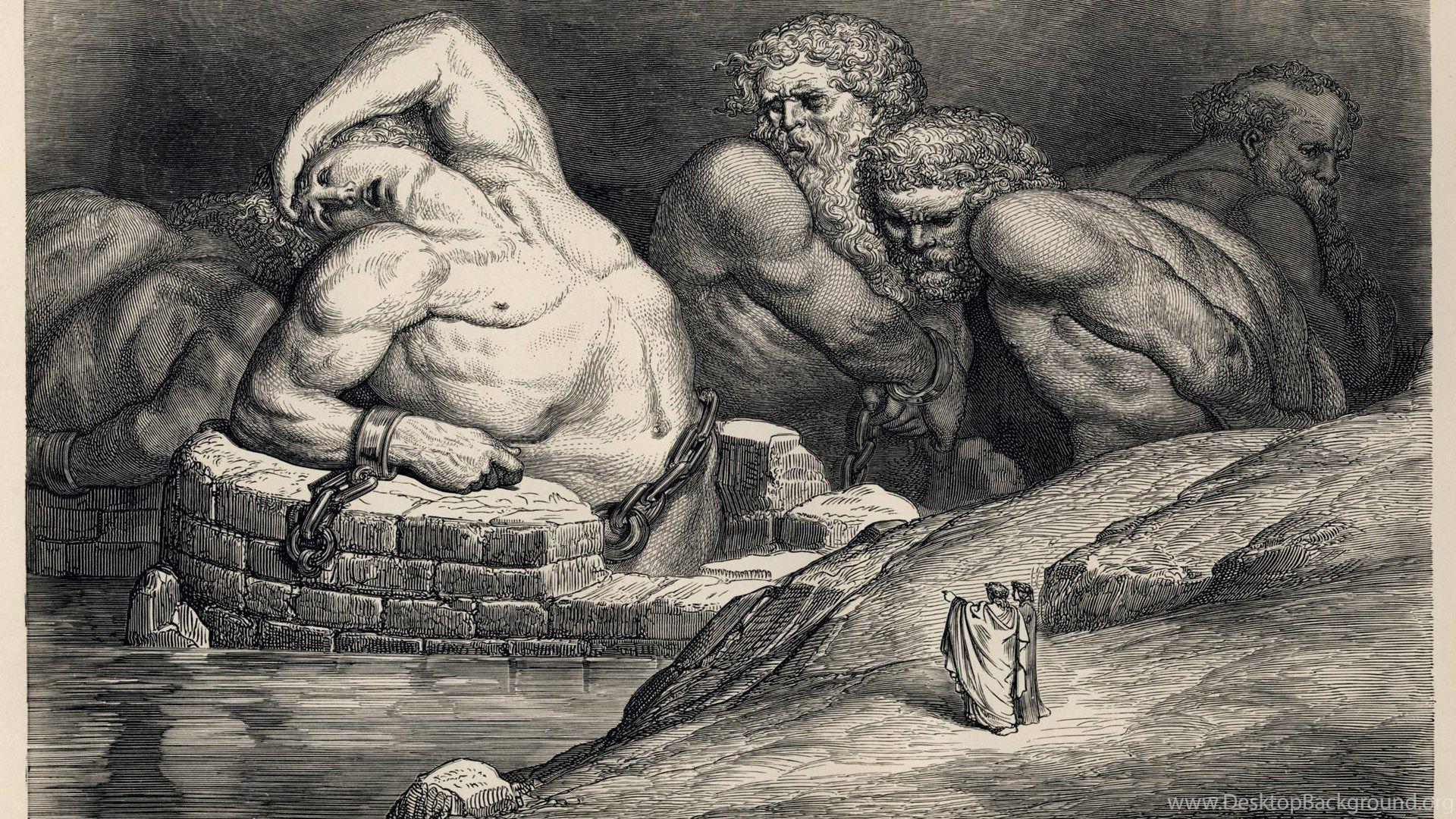 1920x1080 Gustave Dor Dante Alighieri Inferno Plate 65 Canto Wallpaper