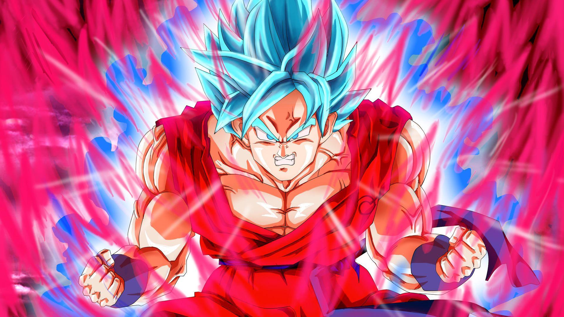 1920x1080 Goku Super Saiyan Blue hình nền