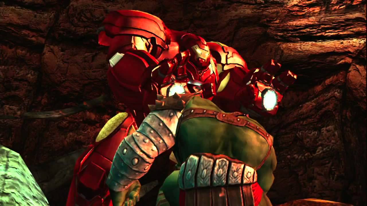 1280x720 Hulk vs. Hulkbuster Armour Avengers Initiative. mobile trailer