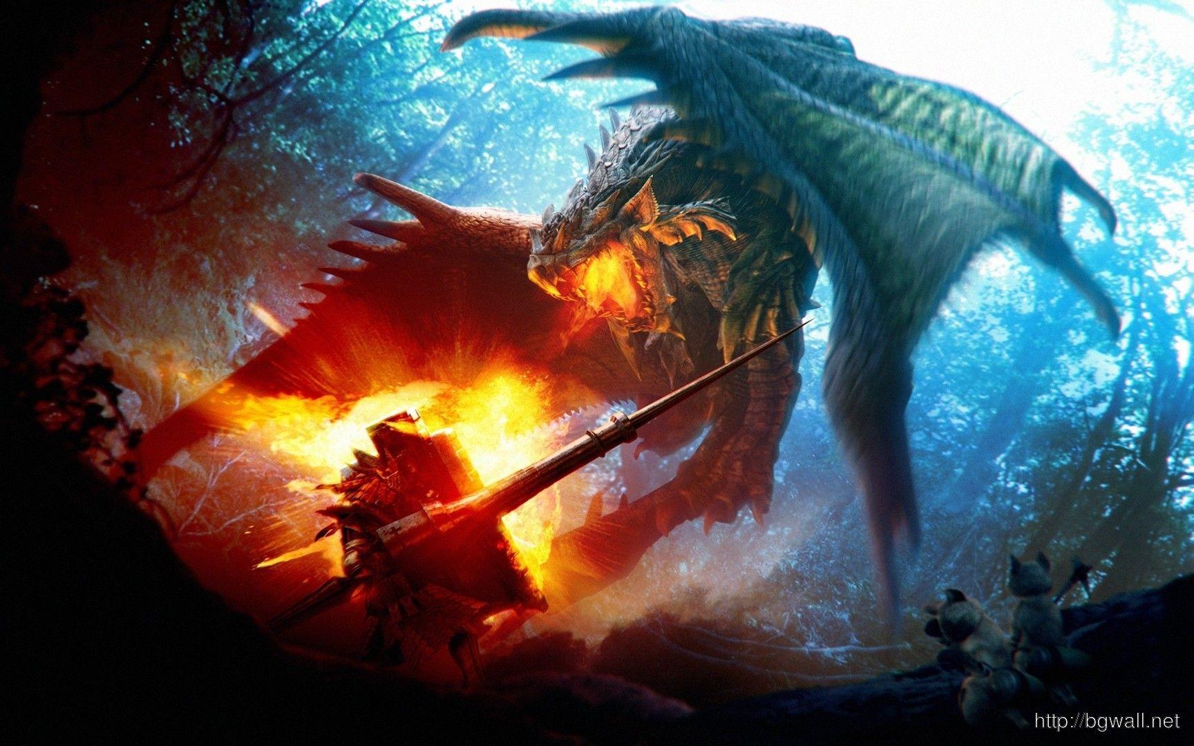1728x1080 Download Fire Breathing Dragon Wallpaper