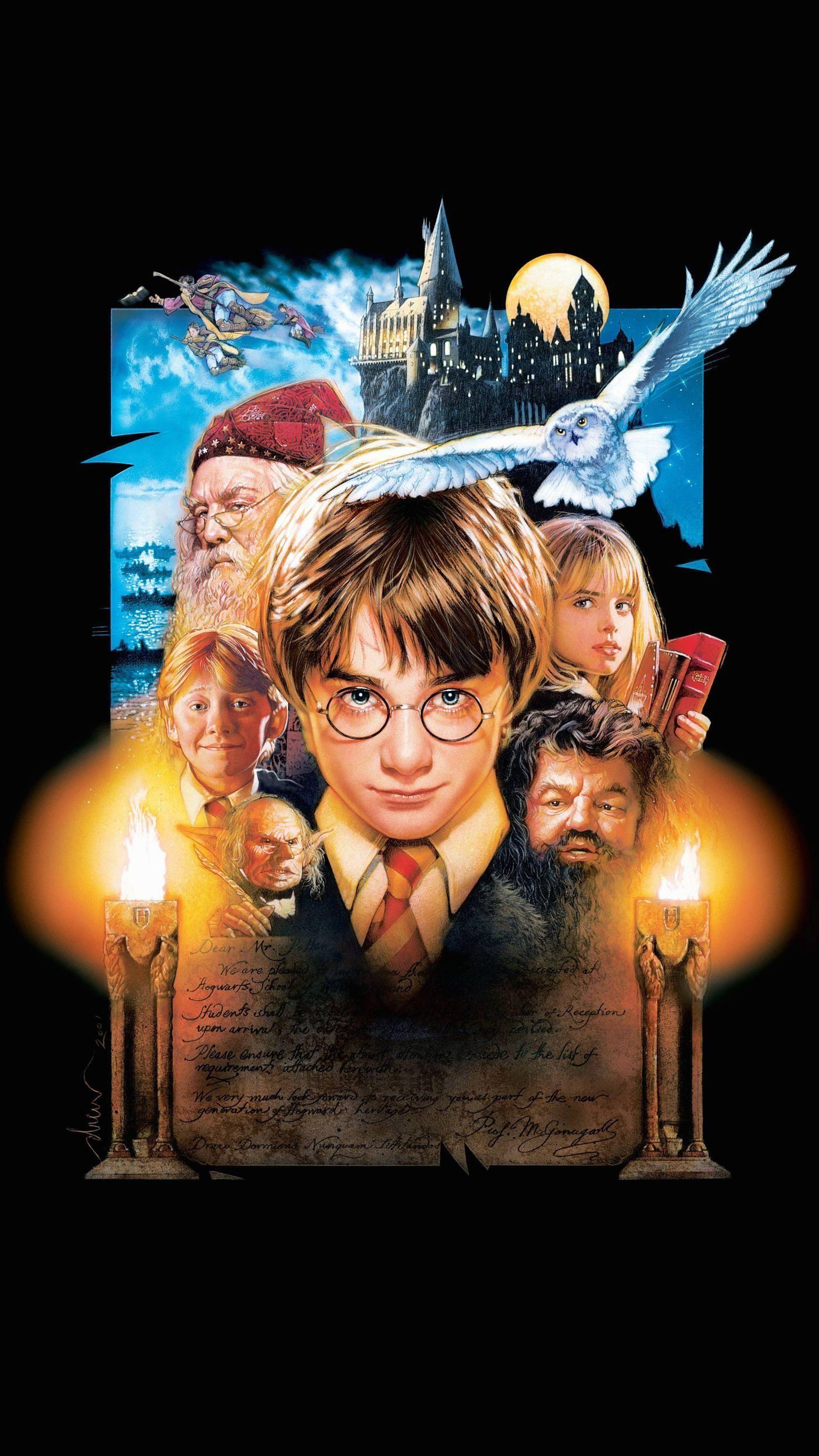 1536x2732 Harry Potter and the Philosopher's Stone (2001) Phone Wallpaper
