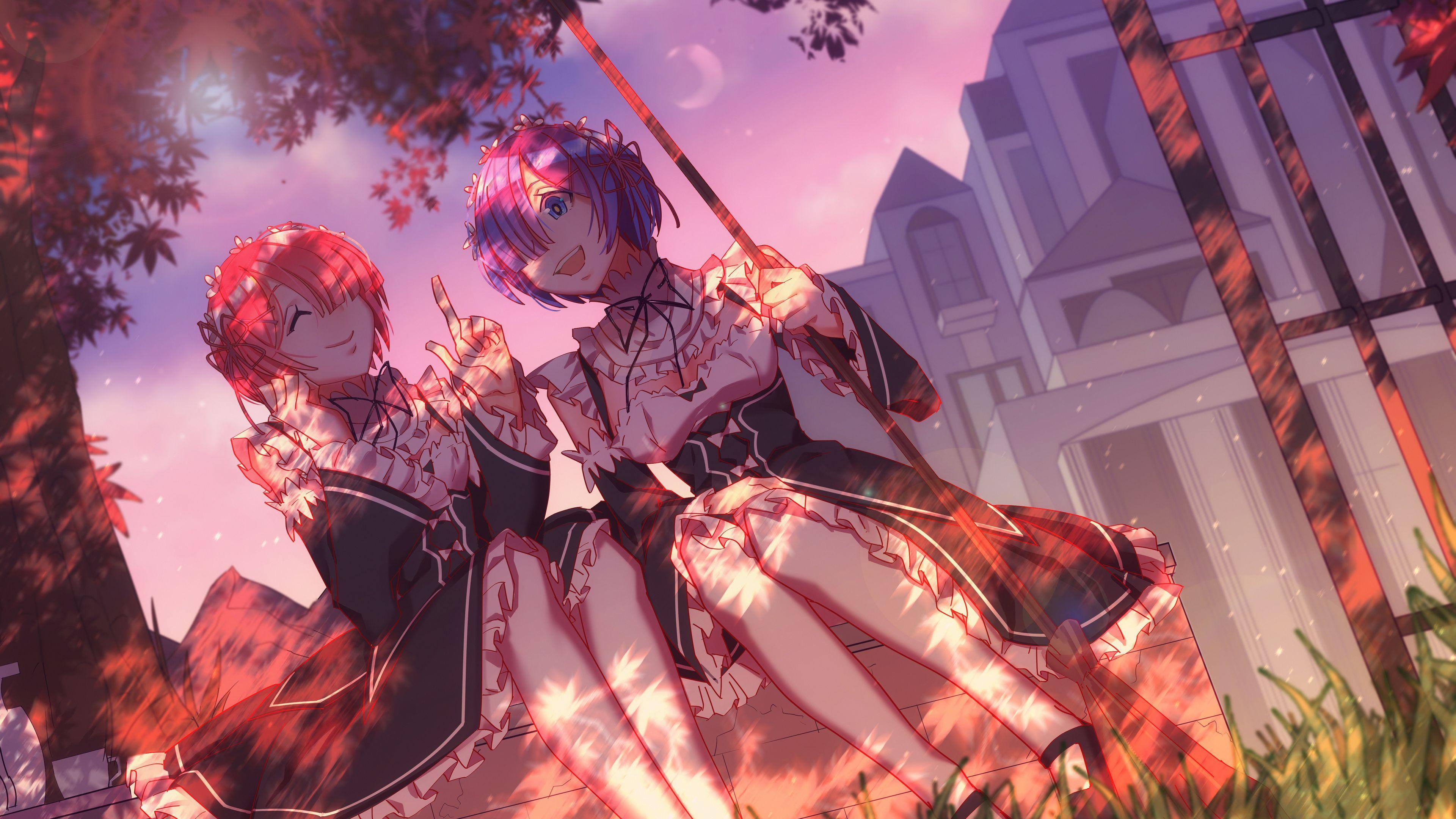 3840x2160 Wallpaper 4k Re Zero Kara Hajimeru Isekai Seikatsu 4k Wallpaper, Anime Wallpaper, Hd Wallpaper, Re Zero Kara Hajimeru Isekai Seikatsu Wallpaper